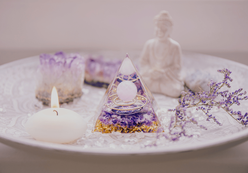 Spirituele werking glas en&nbsp;plastic