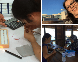 Laetitia Ruchtie edelsteenkundige en edelstenexpert