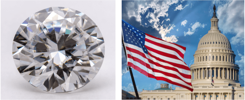 Jill Biden lab grown diamant Laetitia Ruchtie gemologist